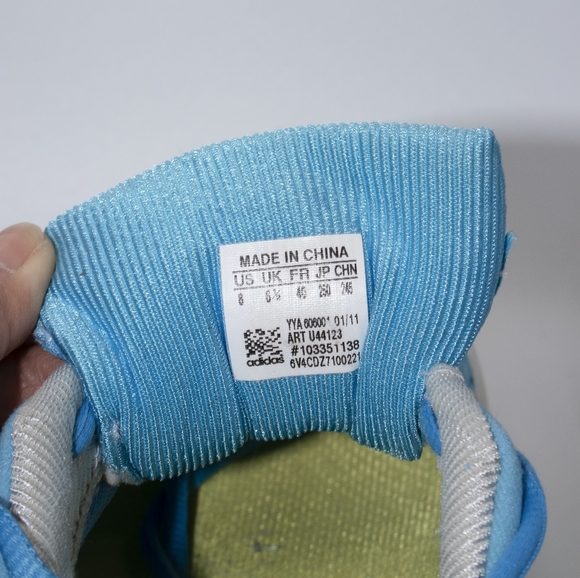 Blue Adidas Shoes - Picture 4 of 8